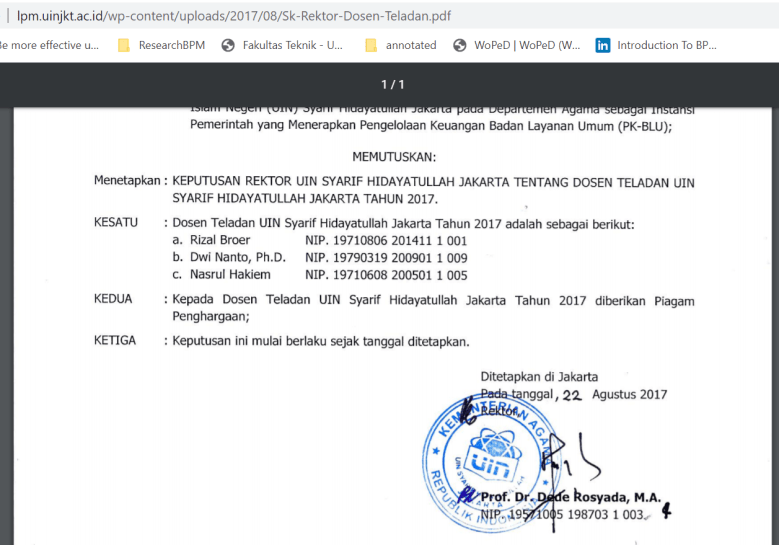DosenTeladan-UINJKT2017-RizalBroer